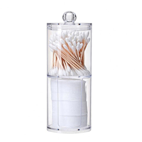 2 Layers Cotton Swab Storage Box