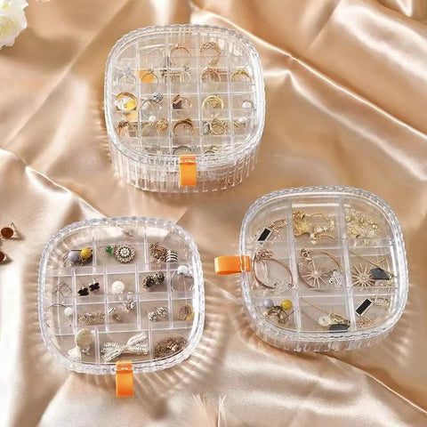 1 Layer Transparent Jewelry Organizer