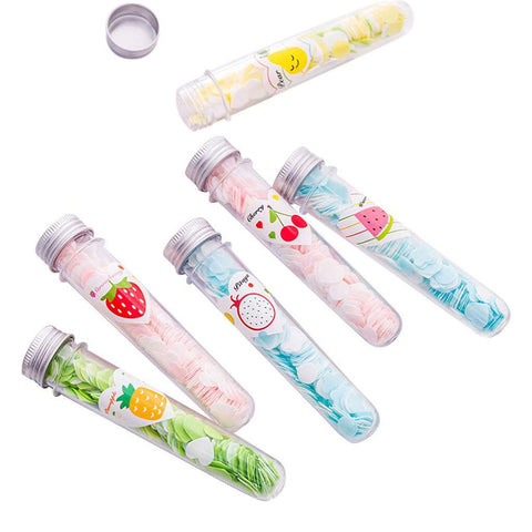 1-Bottle Portable Flower Paper Soap