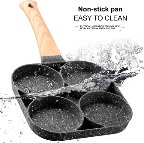 Nonstick Four Portion Frying Pan