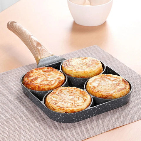 Nonstick Four Portion Frying Pan