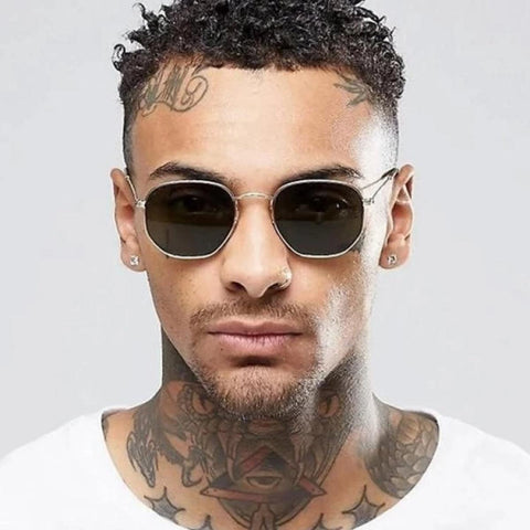 Unisex Metal Frame Sunglasses