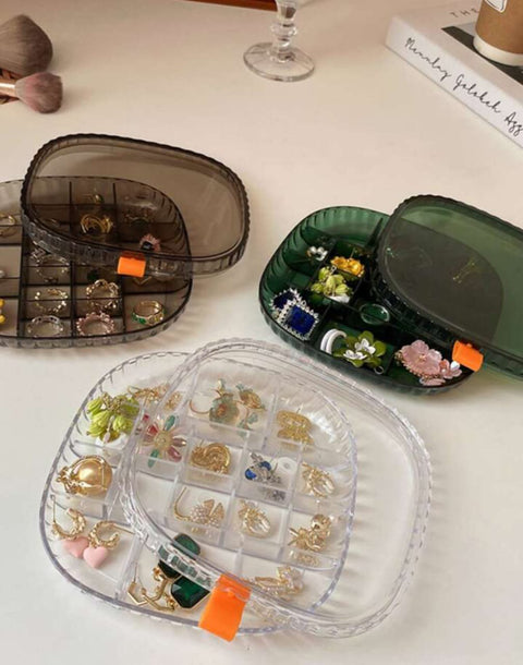 1 Layer Transparent Jewelry Organizer