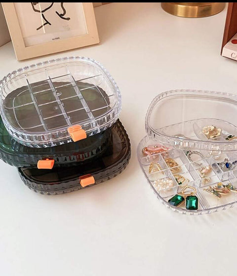 1 Layer Transparent Jewelry Organizer