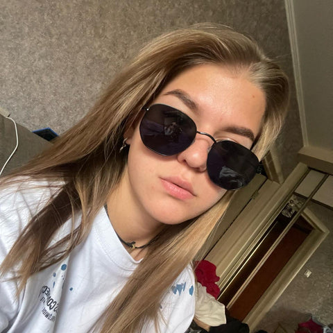 Unisex Metal Frame Sunglasses