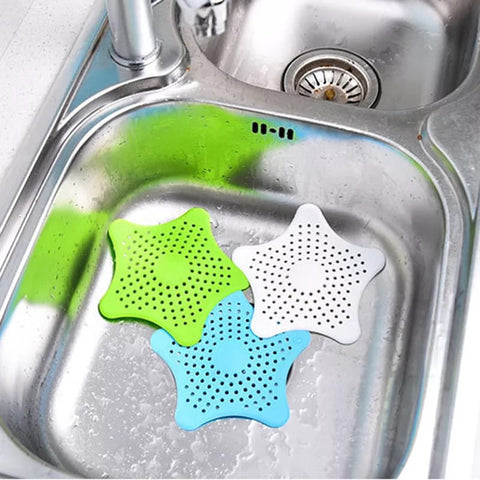 2 PCS Star Sink Strainer Drain